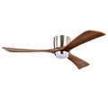 52 in. Indoor Stain Nickel Ceiling Fan with Light
